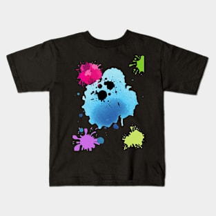 Abstract art paint Kids T-Shirt